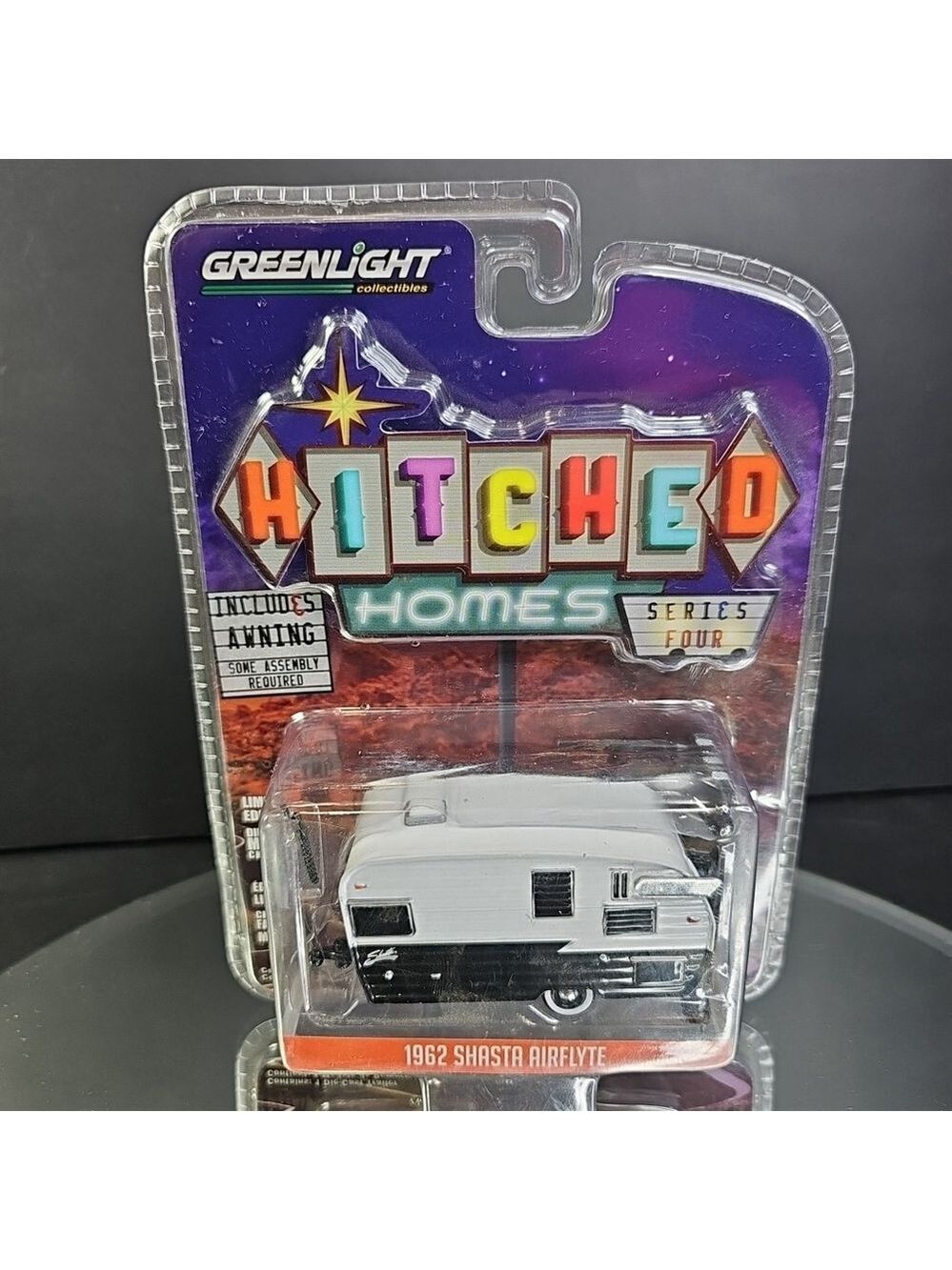 GREENLIGHT - HITCHED HOMES - 1962 SHASTA AIRFLYTE - SERIES FOUR